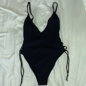 NWOT Zara black one piece